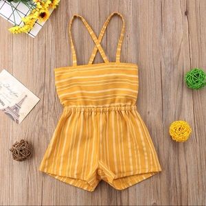 Open back romper